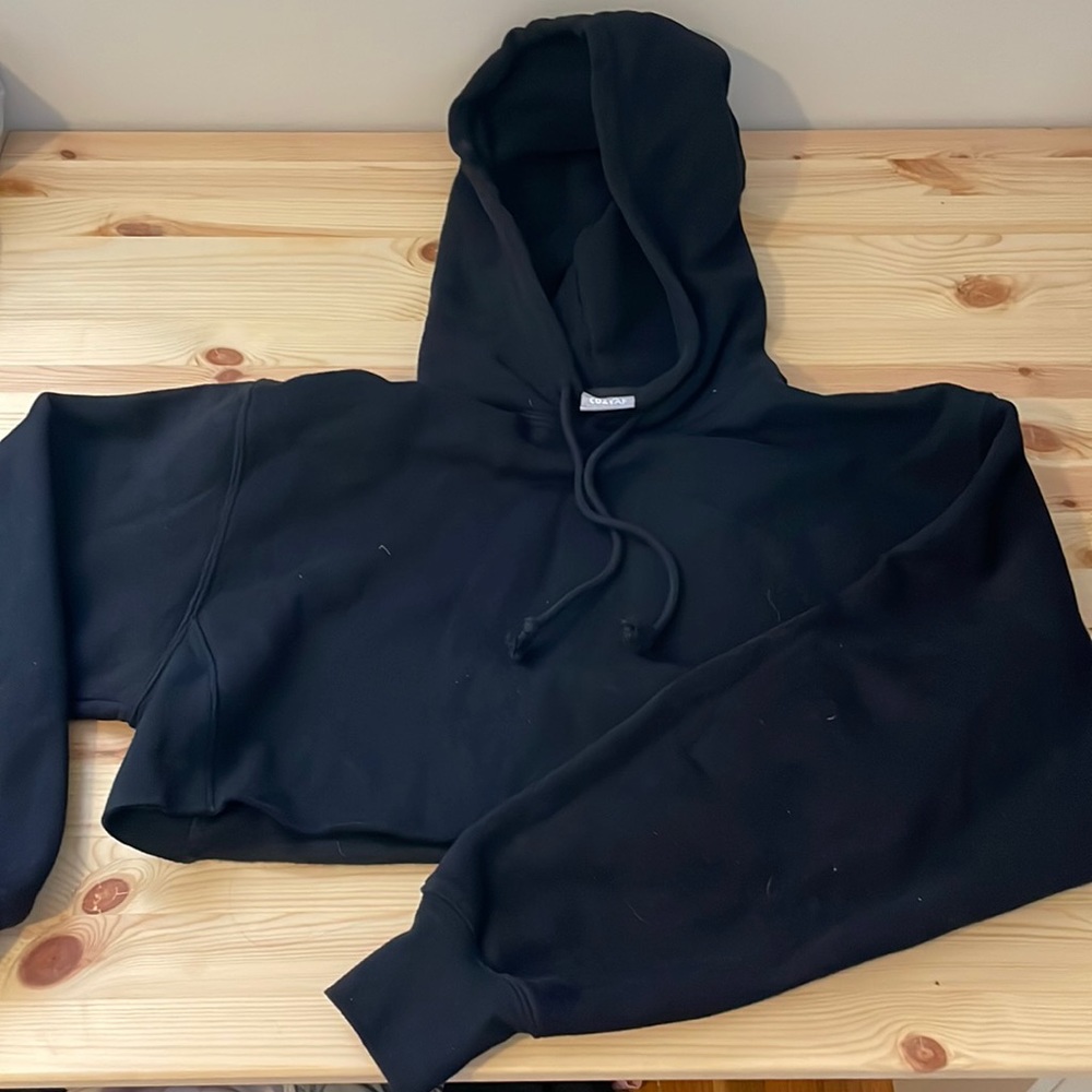 Aritzia TNA Cropped BF Hoodie NWOT